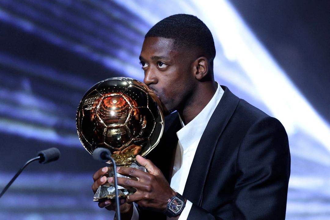 Balón de Oro: Ousmane Dembélé se proclama ganador del premio
