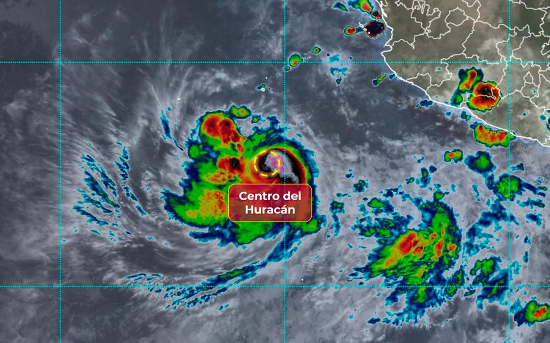 Narda: El huracán afectará así las costas de Jalisco