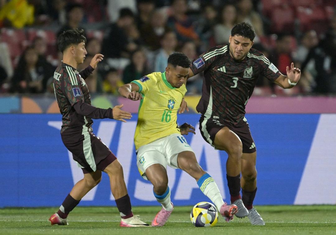 México rescata el empate ante Brasil en el Mundial Sub-20