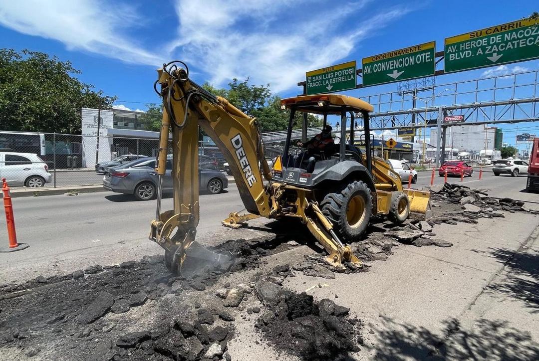 Rehabilitan red de agua potable en Aguascalientes