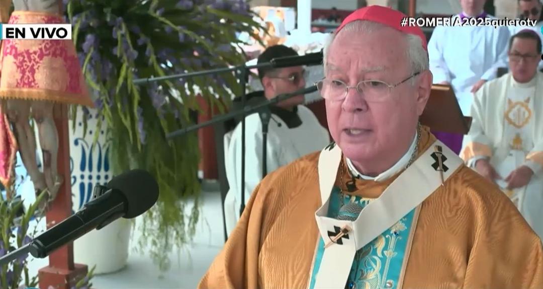 Romería 2025: Cardenal pide por los más necesitados y por la Reforma Judicial