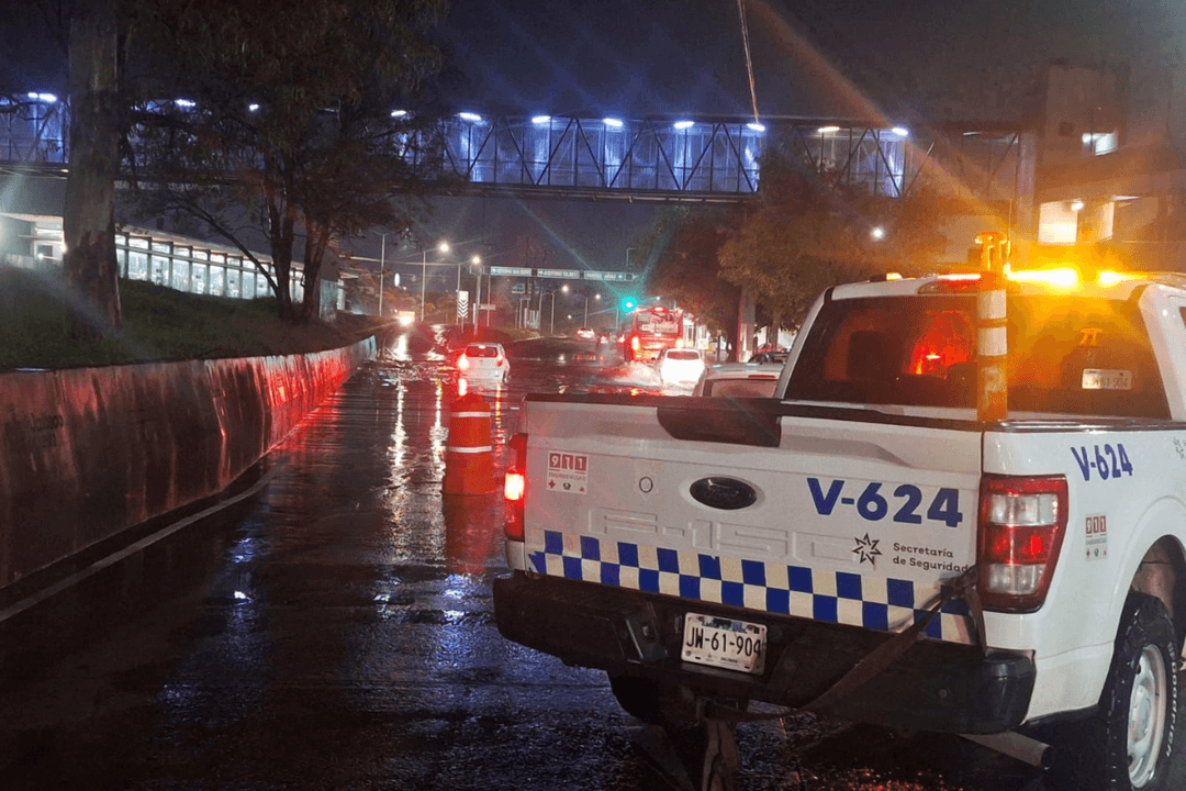 Lluvias en ZMG: Afectaciones tras lluvias de la madrugada de miércoles