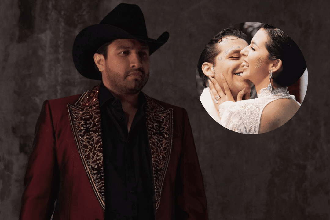 Julión Álvarez es criticado por cantar con Christian Nodal y Ángela