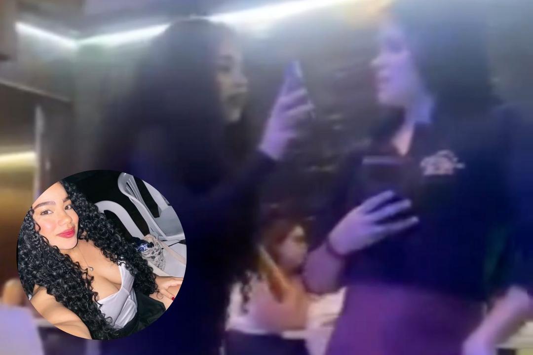 Viral: Mujer golpea a mesera por coquetear con su novio