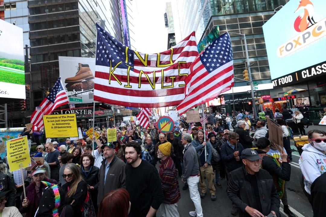 Protestas contra Trump, movilizan gente desde Nueva York hasta San Francisco