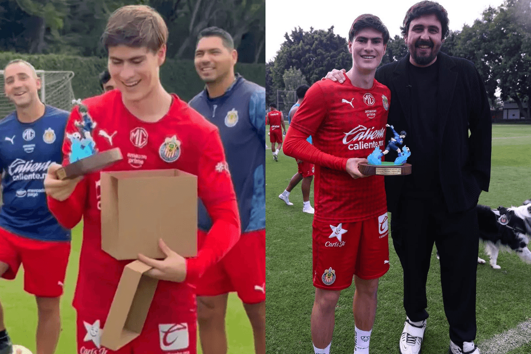 ‘Hormiga’ González recibe reconocimiento en Chivas