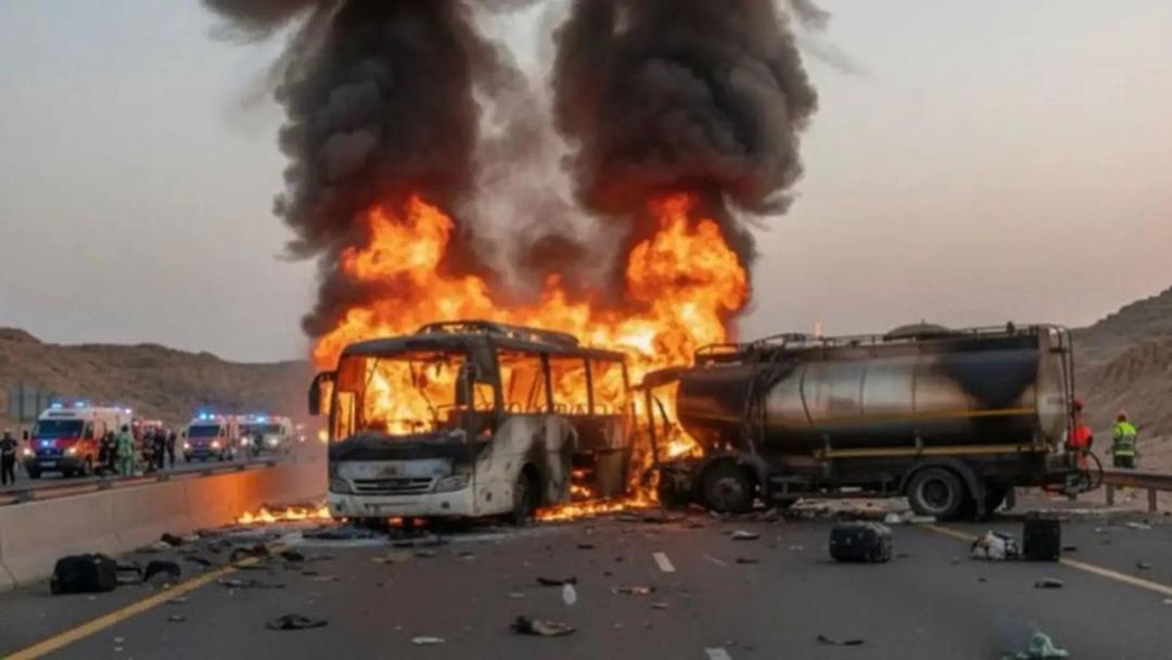 Arabia Saudita: Accidente de autobús deja 45 peregrinos muertos