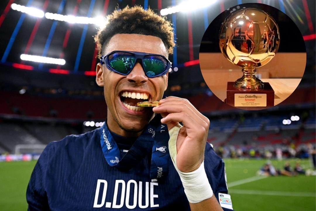 ¡Oficial! Désiré Doué se consagra ganador del Golden Boy 2025
