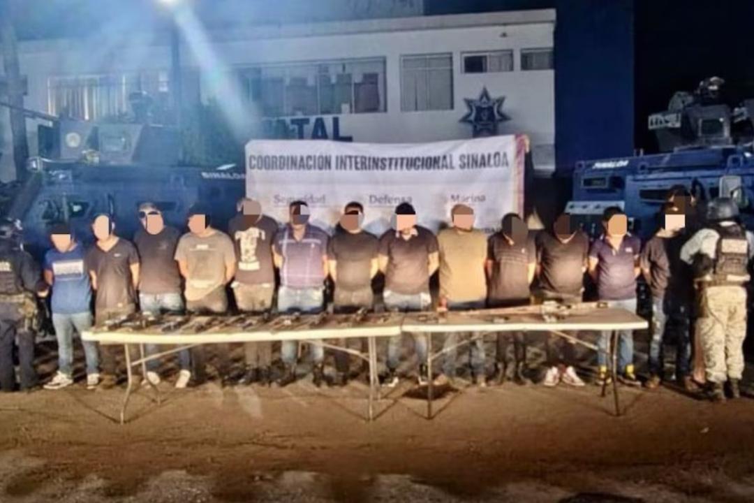 Navolato: Detienen a 14 criminales tras operativo; tres eran extranjeros