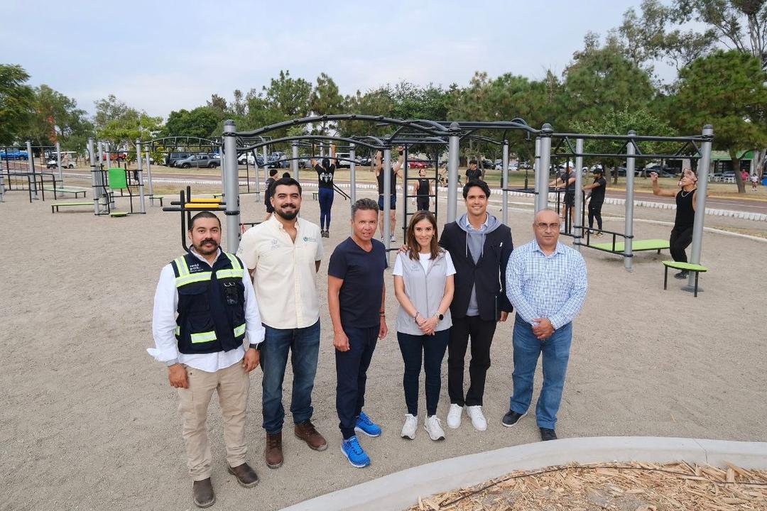 Jalisco inaugura nueva área de calistenia en Parque Metropolitano