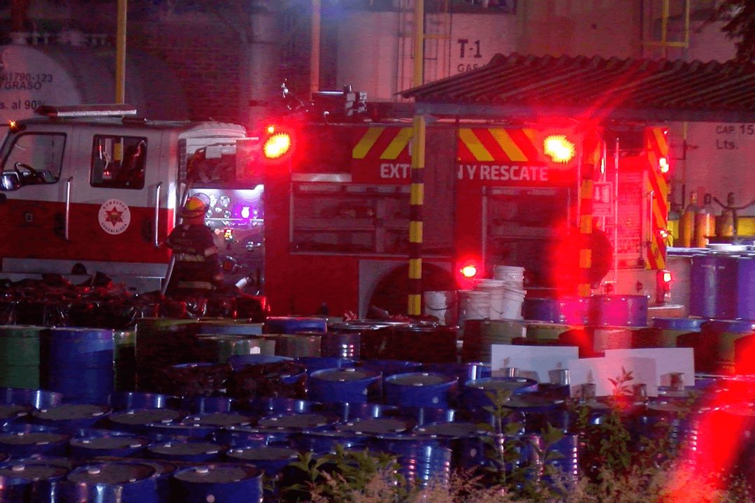 Guadalajara: Incendio en fábrica de químicos deja un herido
