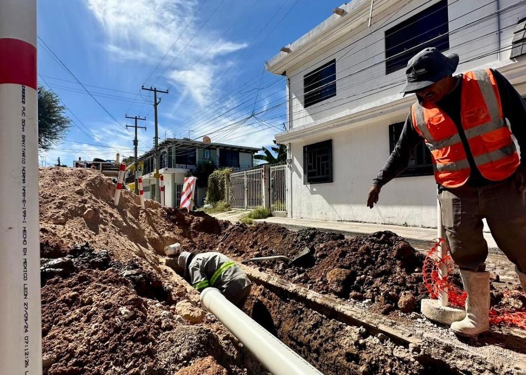 Aguascalientes: MIAA rehabilita red de agua potable en Talamantes Ponce