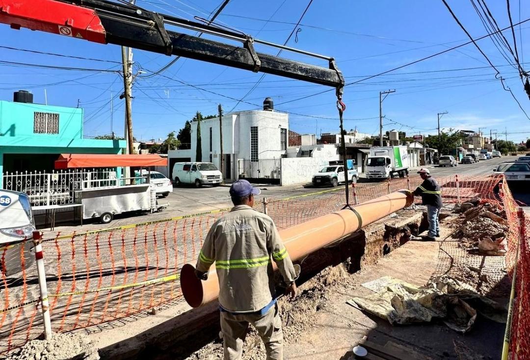 Aguascalientes: MIAA rehabilita red sanitaria en el fraccionamiento México