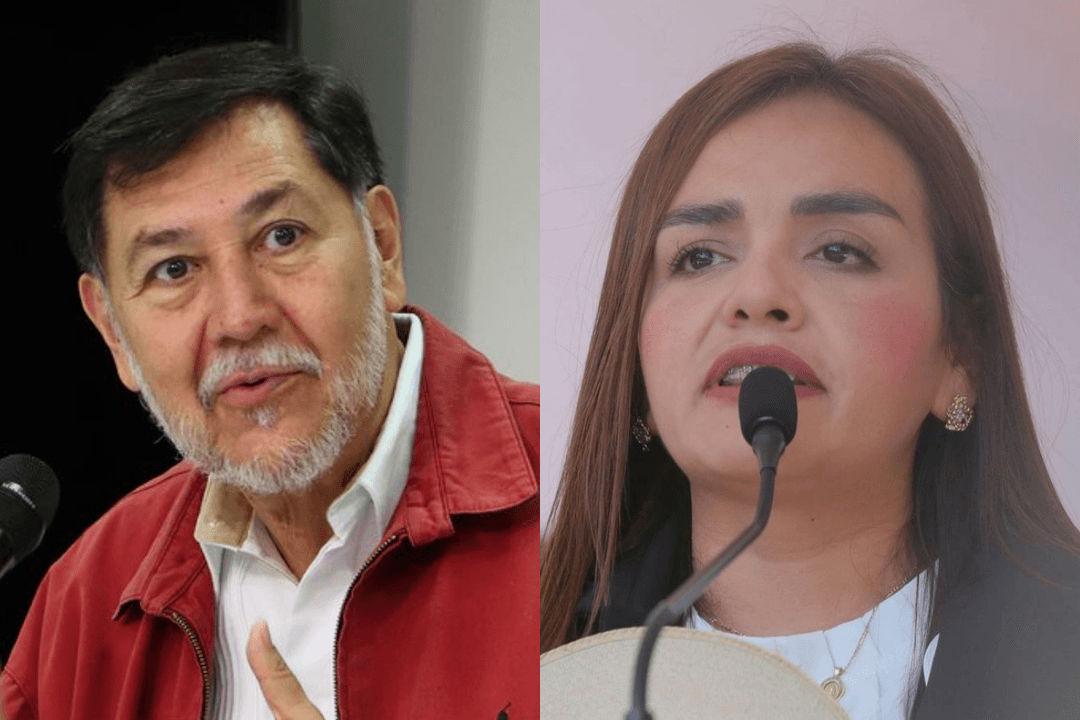 Noroña acusa a viuda de Carlos Manzo de ambiciosa y fascista