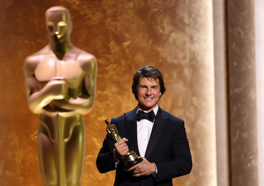 Tom Cruise recibe el Óscar Honorario por su trayectoria