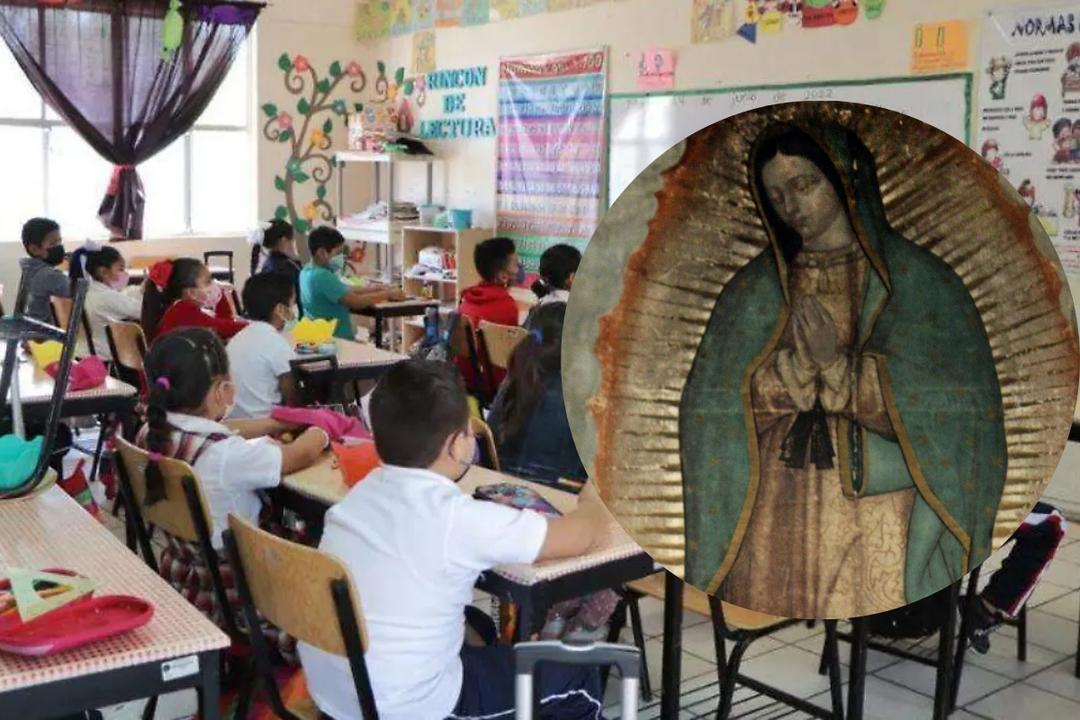 12 de diciembre: ¿Hay clases por el Día de la Virgen de Guadalupe?