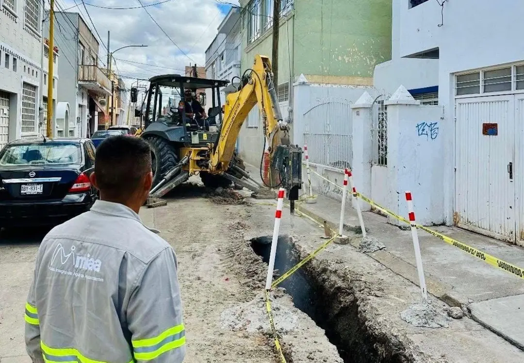 Aguascalientes: MIAA fortalece infraestructura sanitaria en el centro de la ciudad