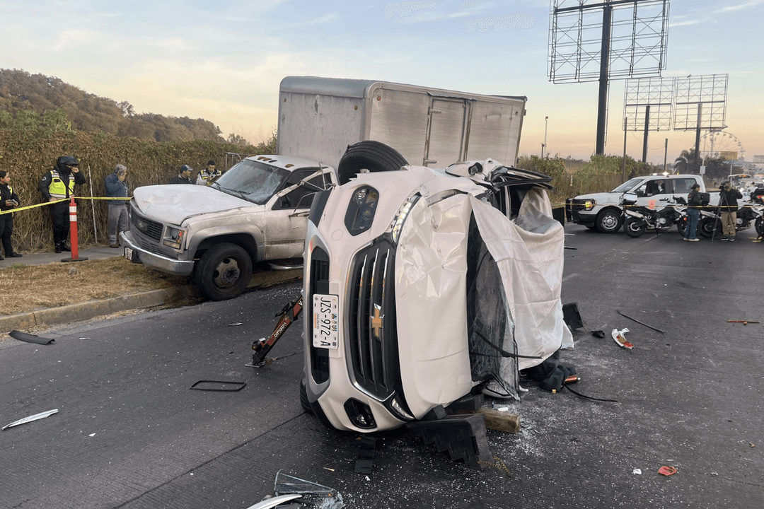 Zapopan: Accidente en López Mateos deja un muerto