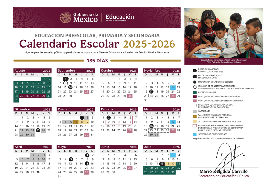 Vacaciones de Invierno: Este es el último día de clases según la SEP