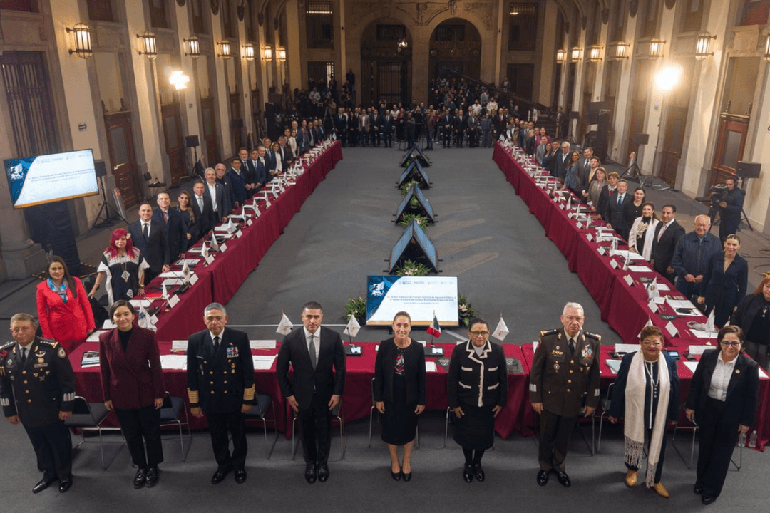Sheinbaum evalúa resultados con gobernadores en materia de seguridad