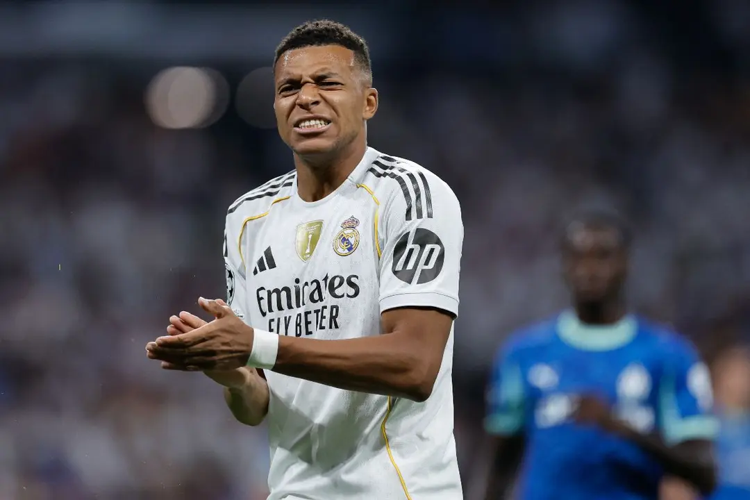 Real Madrid: Mbappé será baja al menos 3 semanas