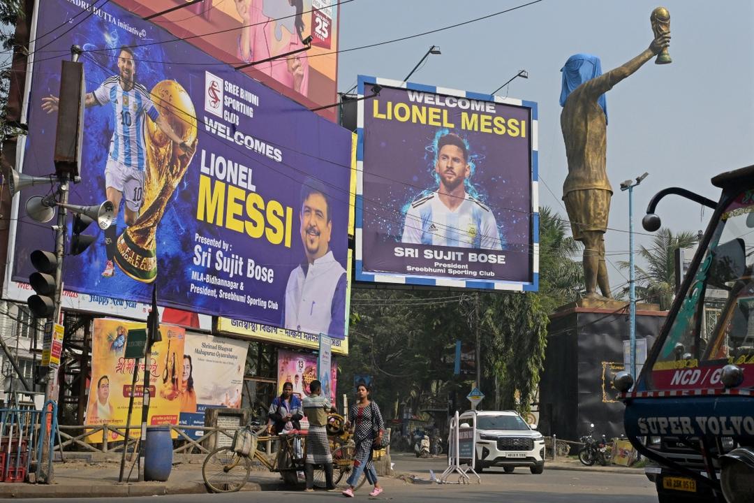Messi desvelará estatua de más de 20 metros en la India