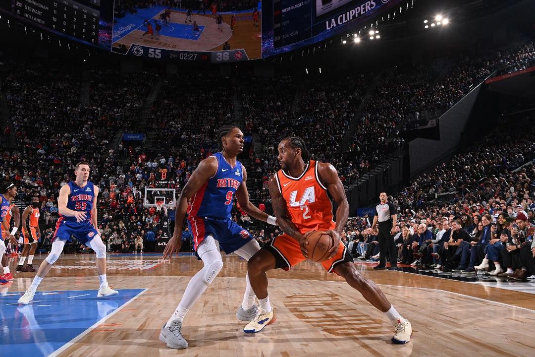 NBA: Kawhi Leonard anota 55 puntos en victoria de los Clippers sobre Pistons