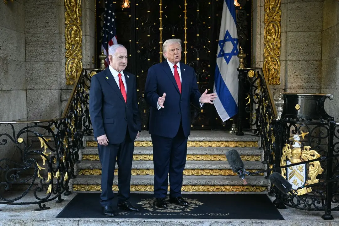 Netanyahu se reúne con Trump en EU para hablar del futuro de la tregua de Gaza