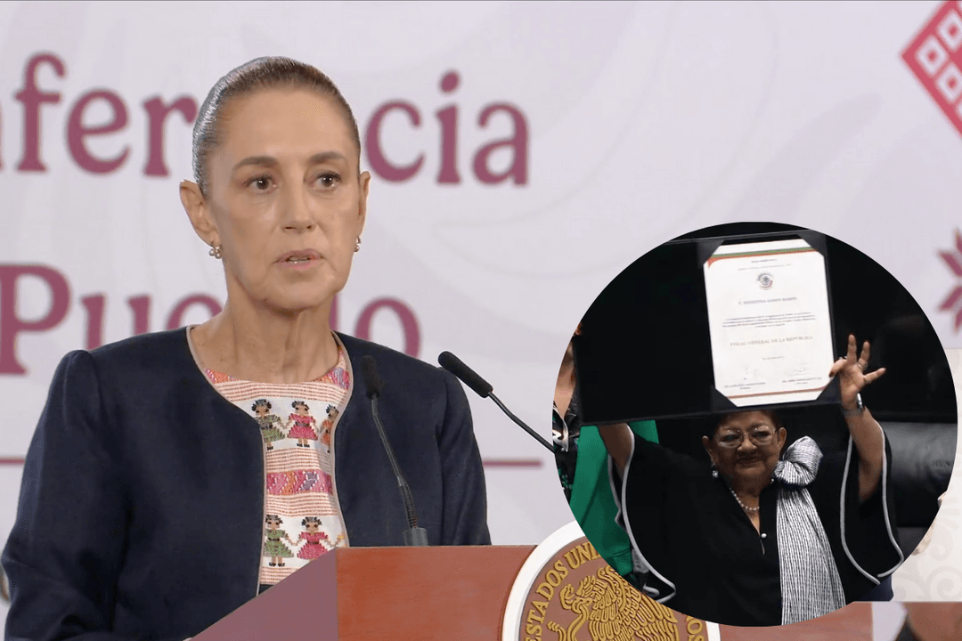 Sheinbaum reacciona a la elección de la nueva titular de la FGR