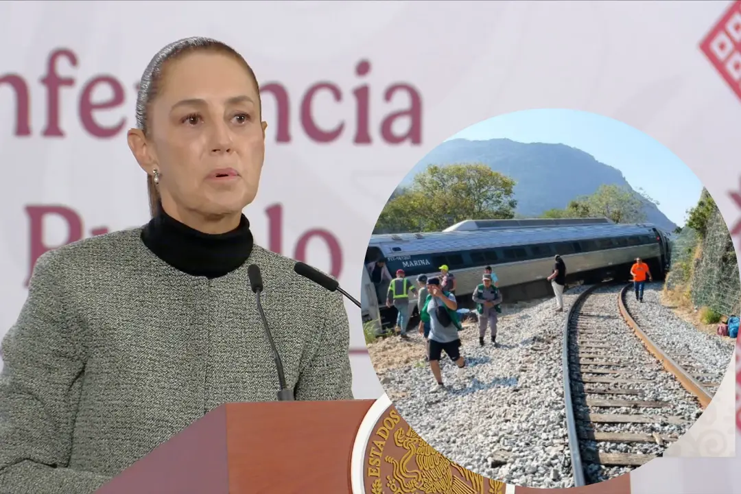 Tren Interoceánico: Sheinbaum lamenta las pérdidas tras descarrilamiento; viajará a Oaxaca