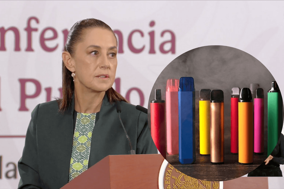 Vapes en México: ¿Qué dice Claudia Sheinbaum sobre su prohibición?