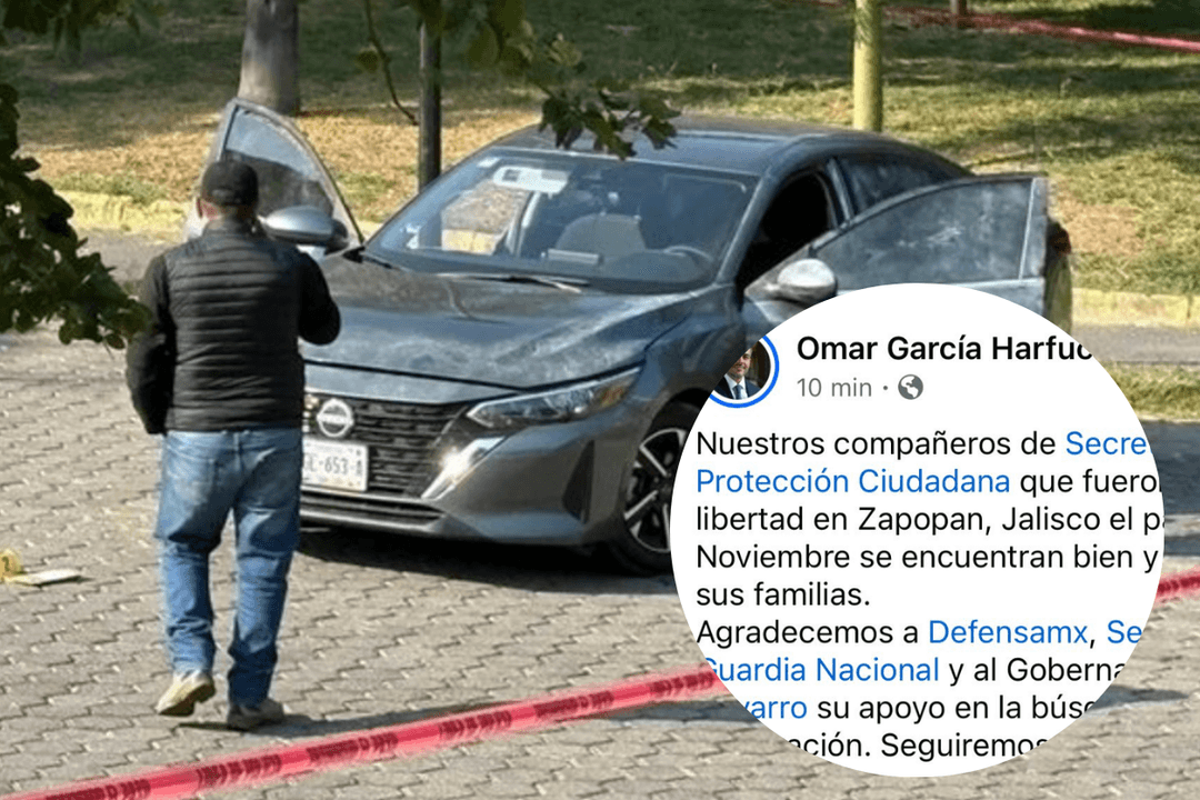 Zapopan: Aparecen con vida los dos agentes de la SSPC privados de la libertad