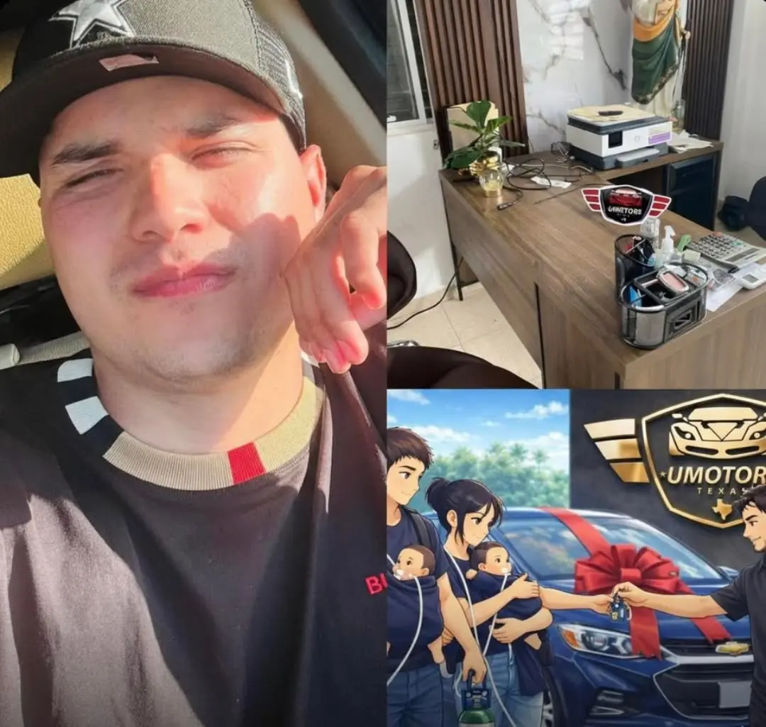 Robo a empresario que iba a regalar coche a pareja con bebés y oxígeno