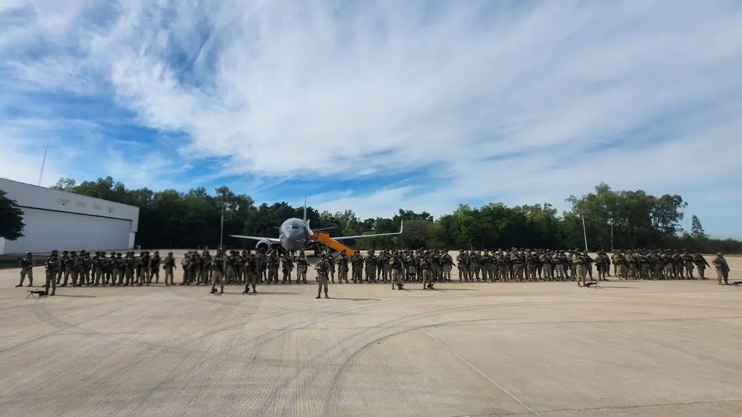 Sinaloa: Arriban mil 600 elementos militares