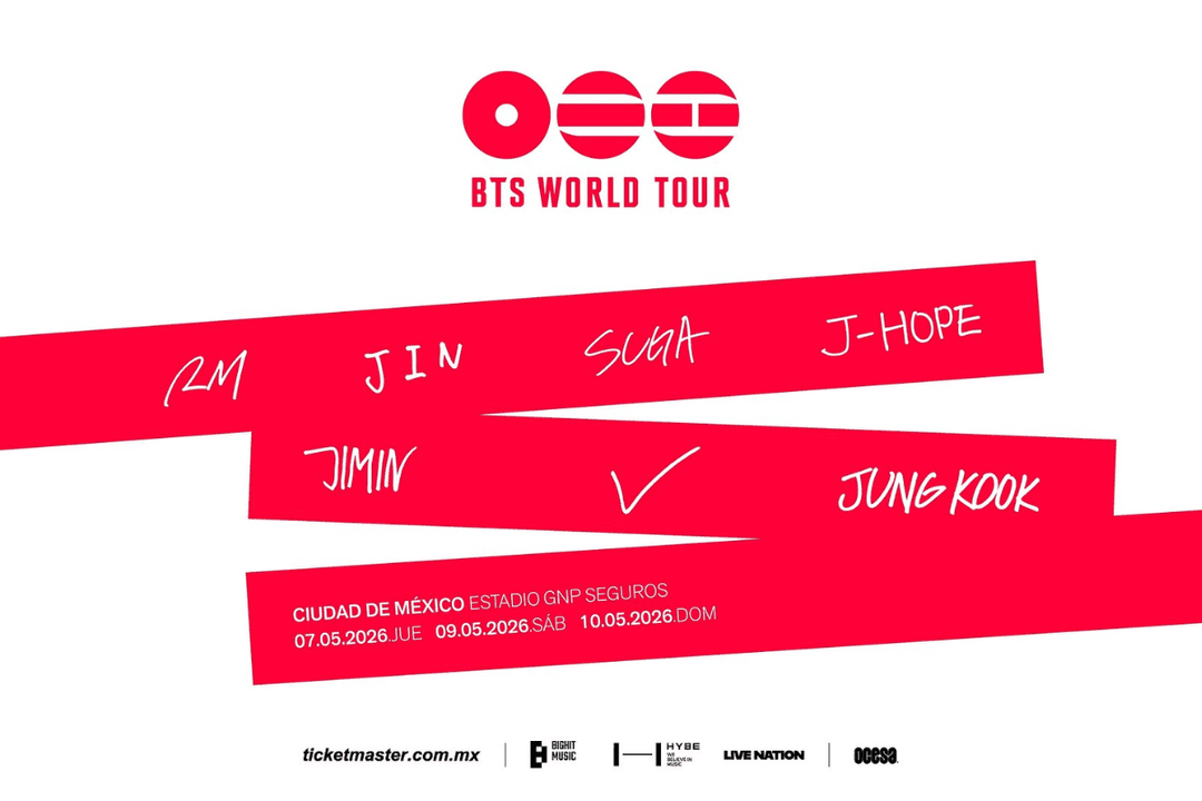 BTS en México: Mapa oficial, escenario 360 grados y zonas diferenciadas