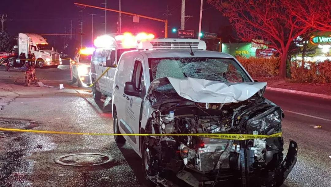 El Salto: Muere motociclista joven tras ser arrollado por una camioneta