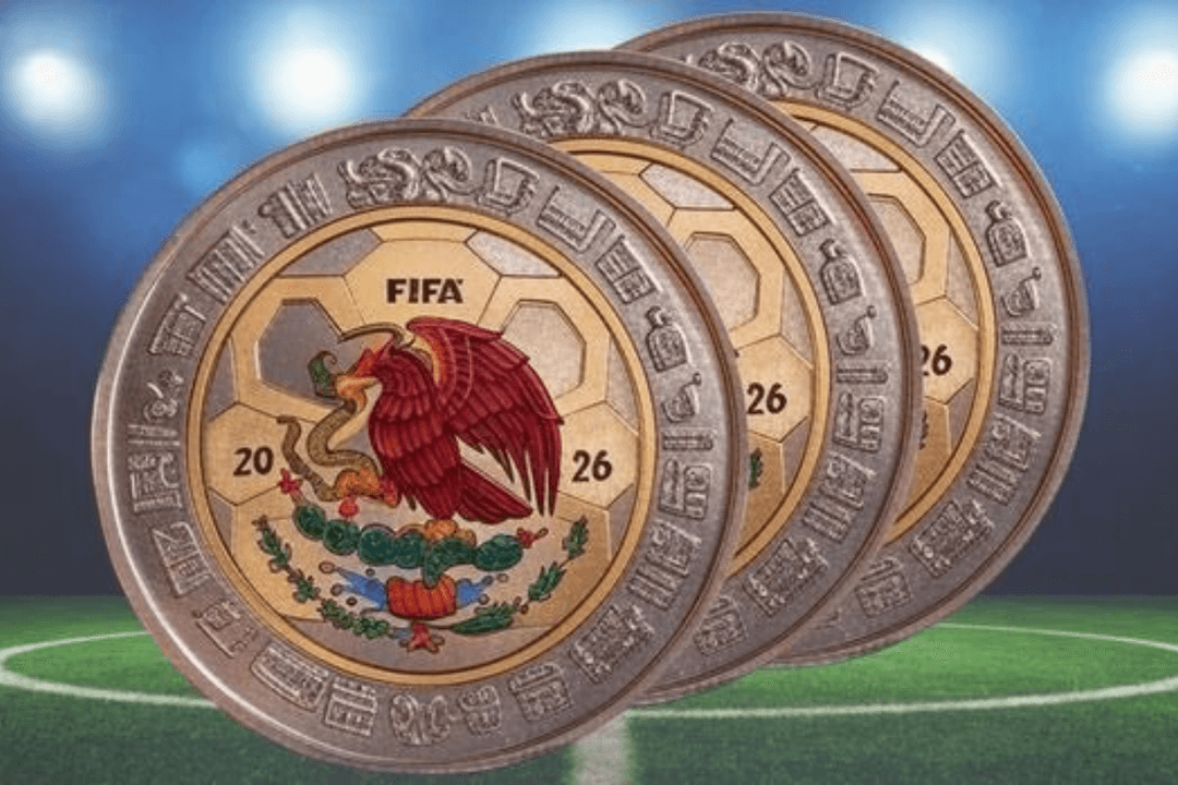 Sheinbaum anuncia tres nuevas monedas conmemorativas para la copa mundialista