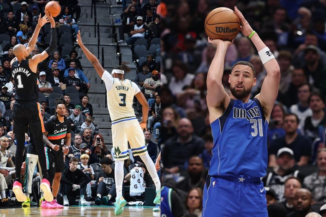 NBA: Los Spurs vencen a los Bucks; Klay Thompson asciende a cuarto máximo triplista