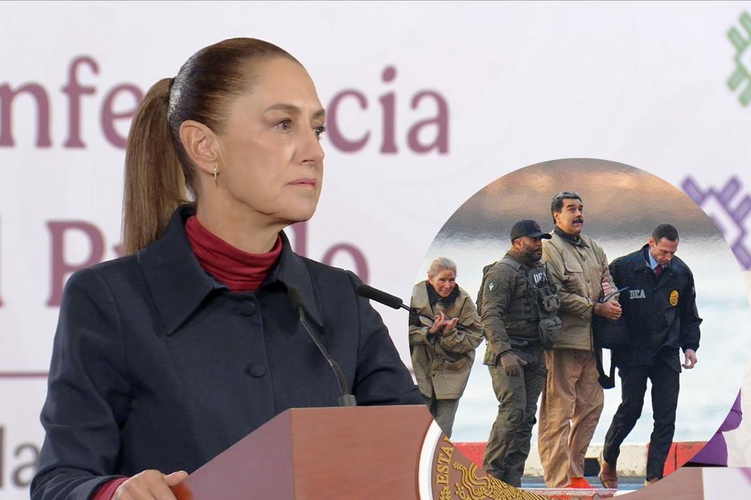 Sheinbaum pide un “juicio justo” para Maduro en EU