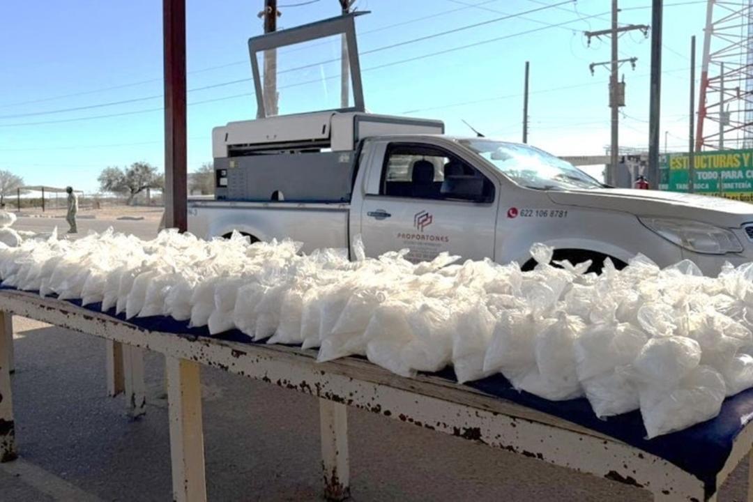 Sonora: Interceptan vehículo con más de 200 kilos de droga