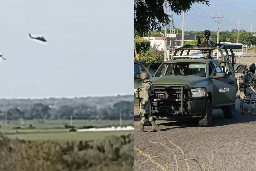 Elota: ¡Ni la lluvia los detuvo! Hubo fuerte enfrentamiento armado