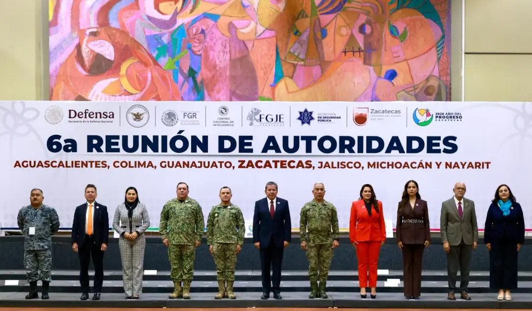 Pablo Lemus participa en la 6ª Reunión de Autoridades en Zacatecas