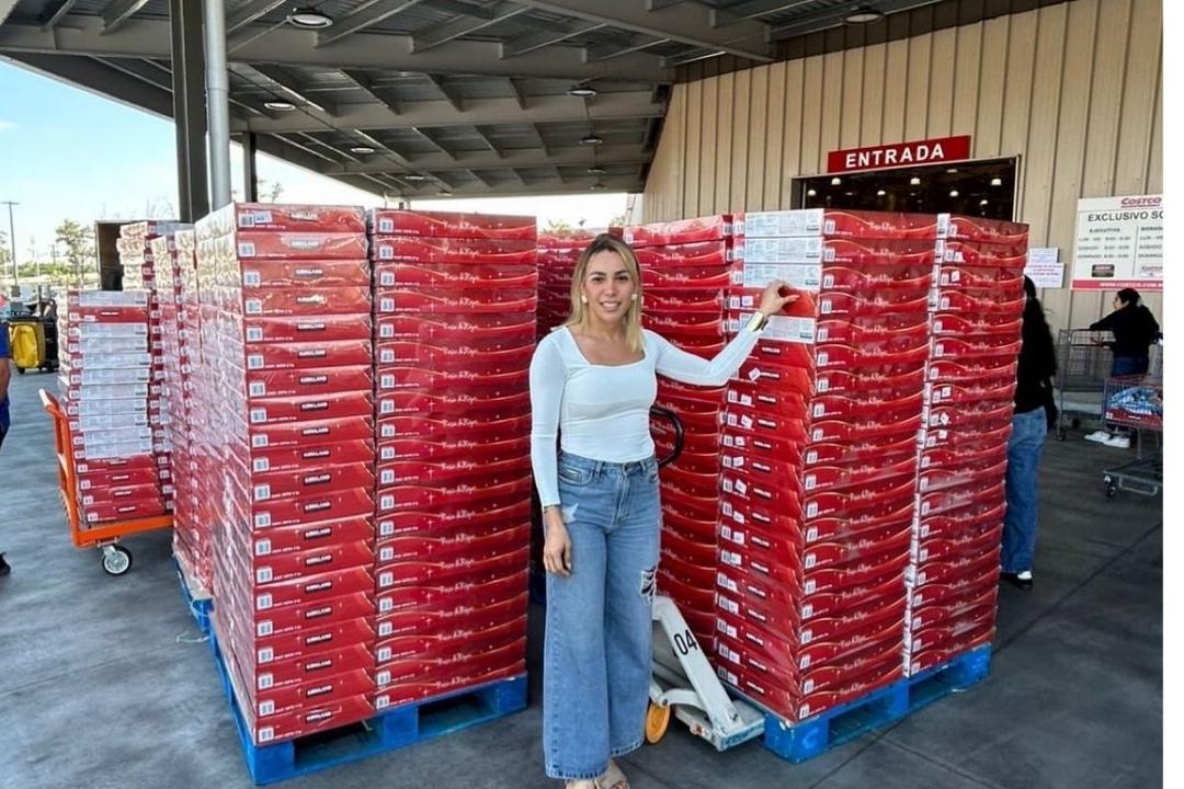 Ximena Figueroa genera viralidad al comprar mil Roscas de Reyes en Costco
