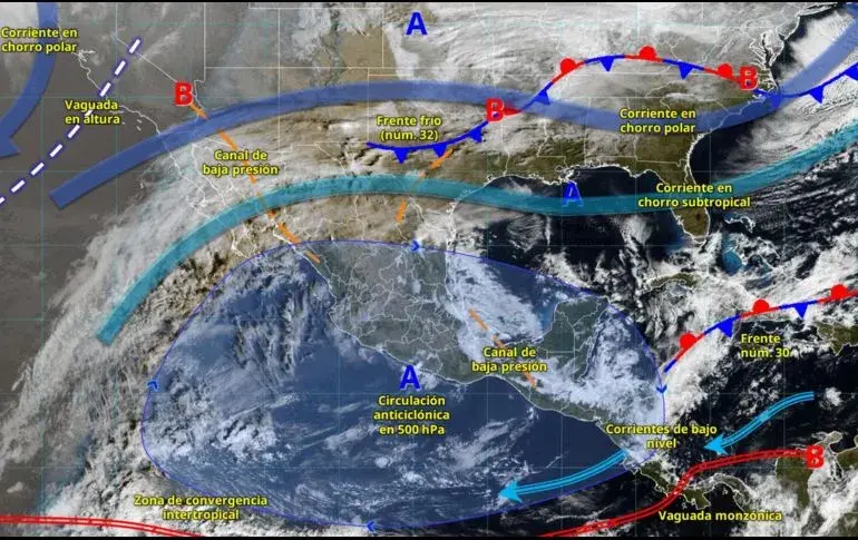 Frente frío 32: ¡Ya llegó! Traerá descenso extremo de temperatura
