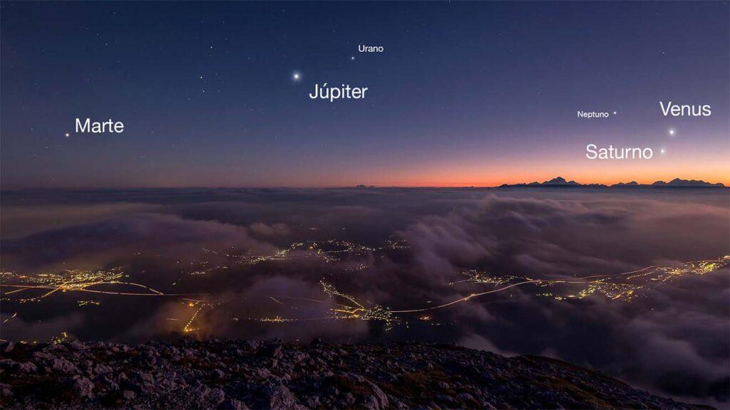 Alineación de planetas 2026: ¿Será visible en México?