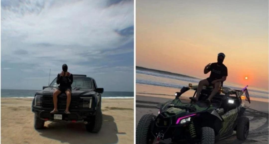 Oaxaca: Hijo de morenista presume arma de uso exclusivo del Ejército