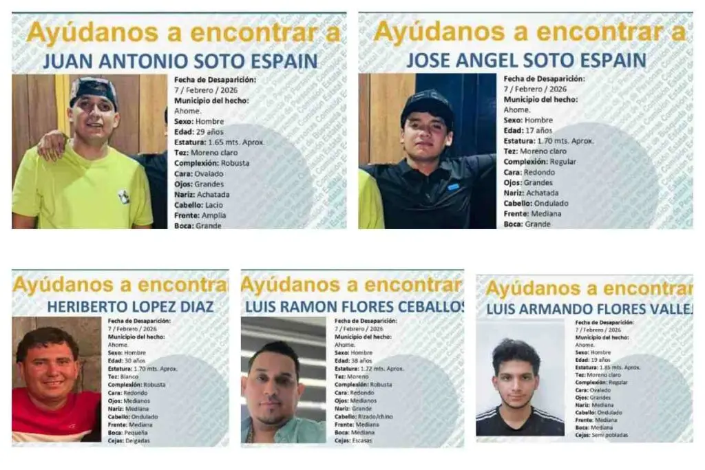 Ahome: Hombres armados privan de la libertad a cinco personas