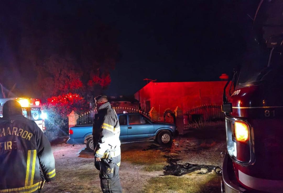 Lagos de Moreno: Incendio en vivienda deja un adulto mayor muerto