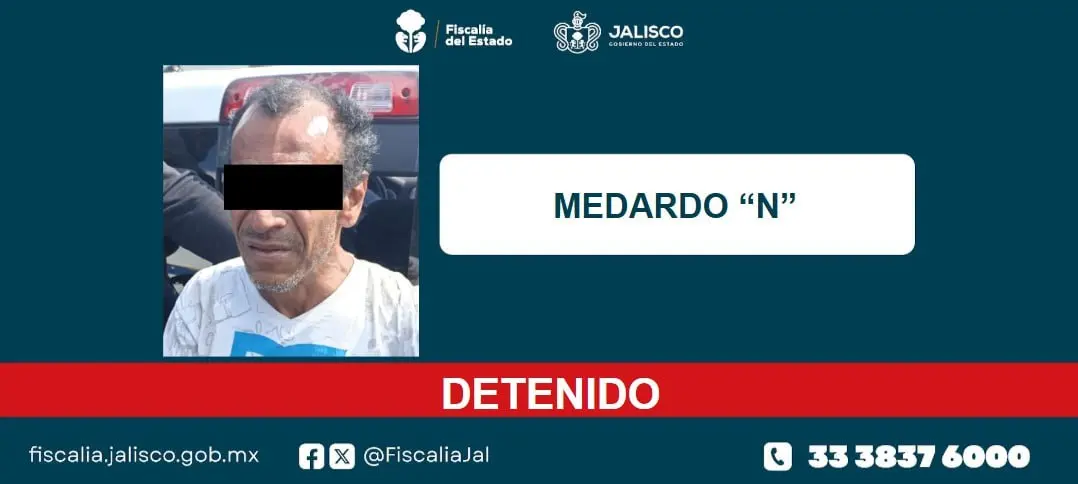 Guadalajara: Detienen a presunto responsable de incendio de vehículos