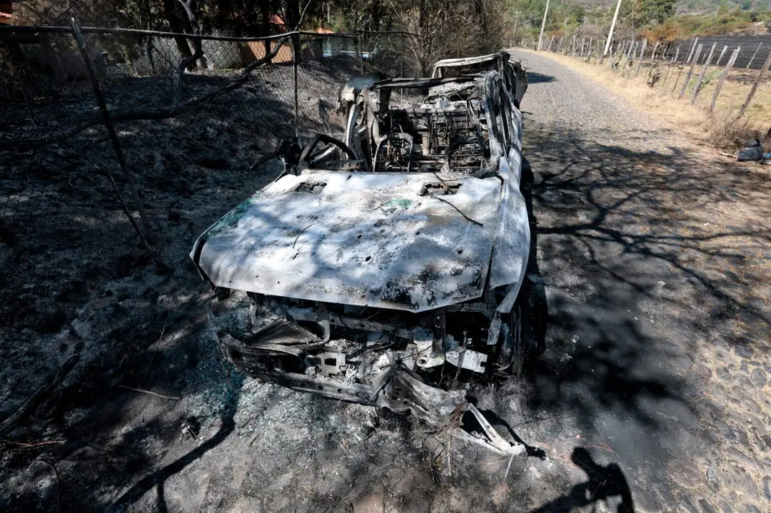 El Mencho: Afectados por incendio de vehículos y negocios ya pueden denunciar